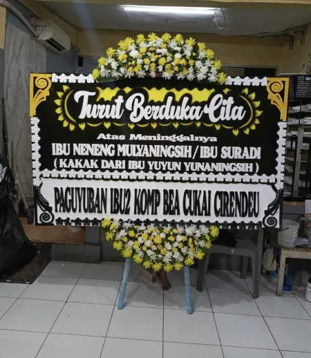 Papan Bunga Duka Sumur Bandung