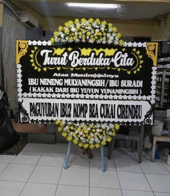 Papan Bunga di Sumur Bandung